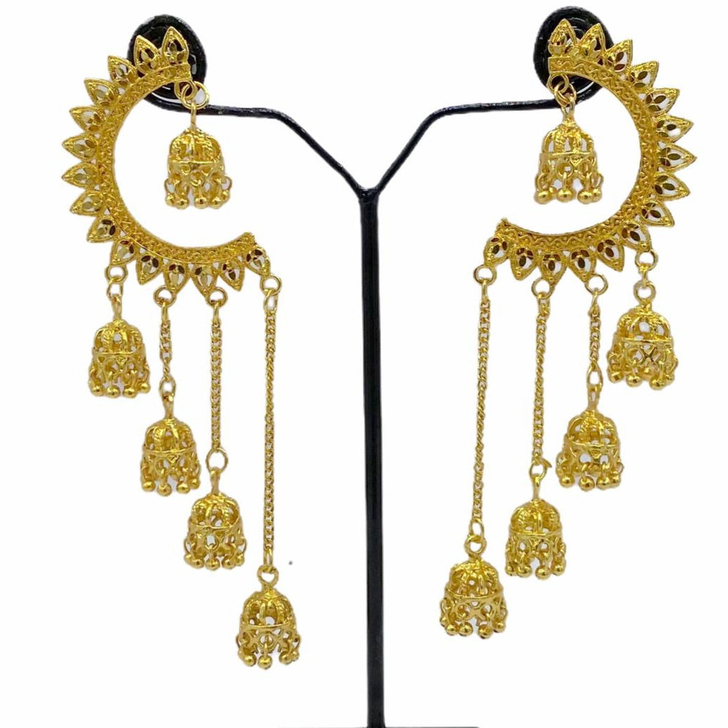 Earrings fashion long chain designs