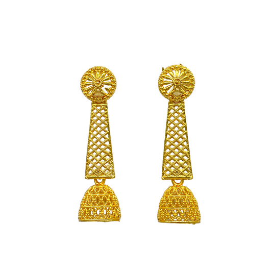 Small Dangling Gold Earring