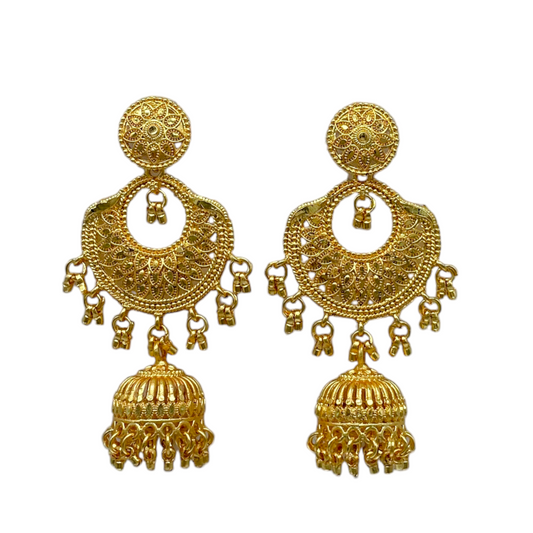 Chand Bali Gold Stylish Earring