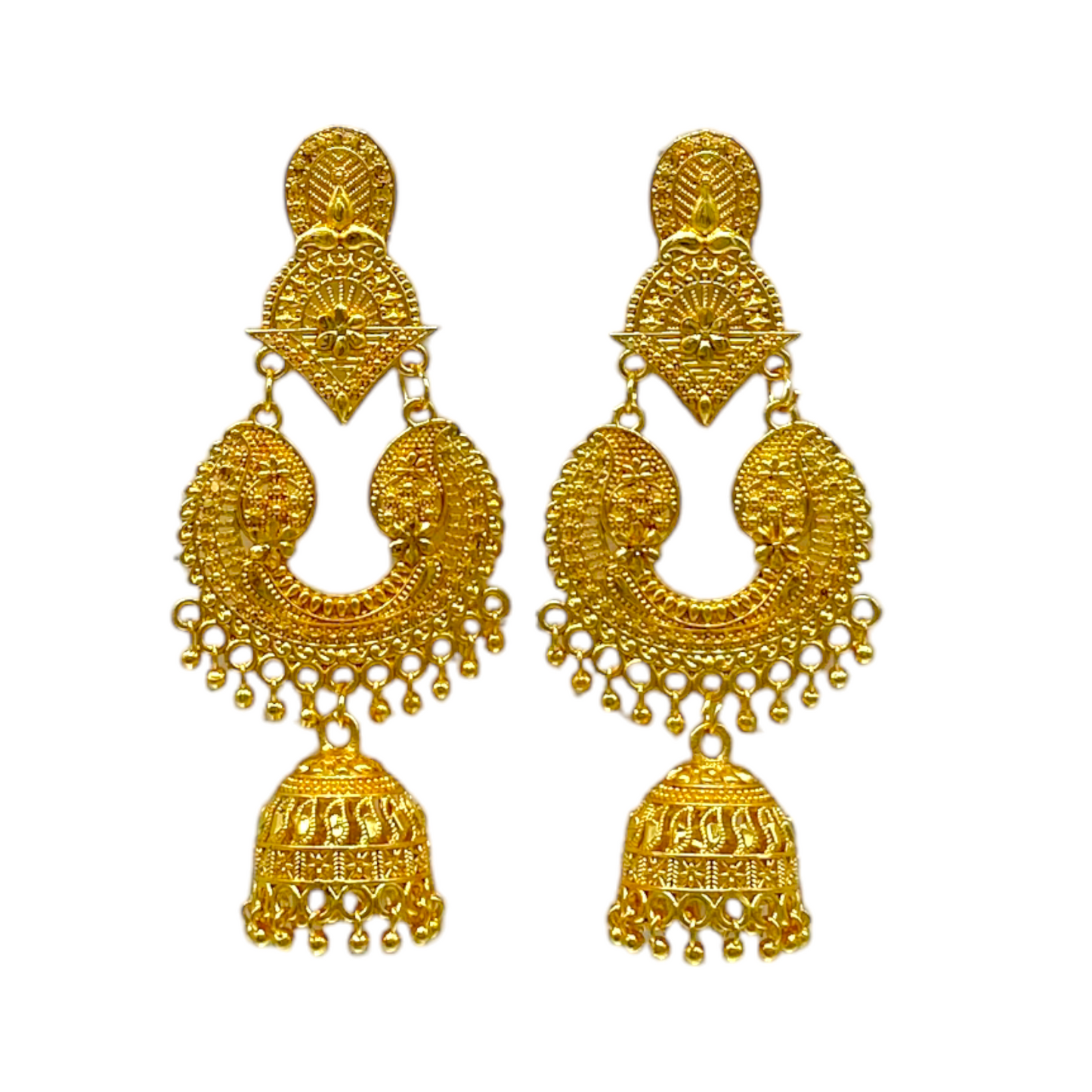 Gold Designer Earring