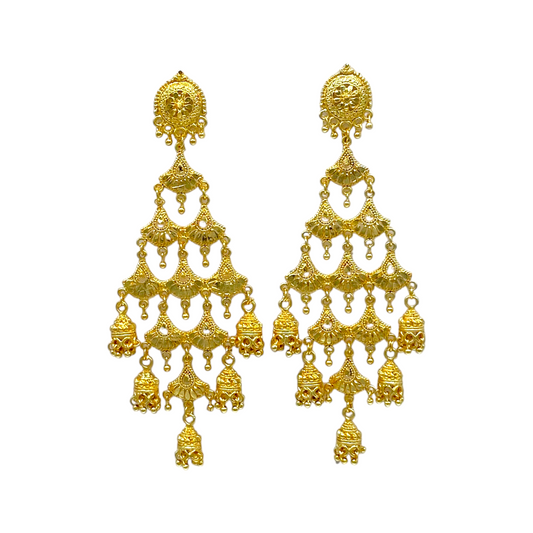 Long Gold Earring